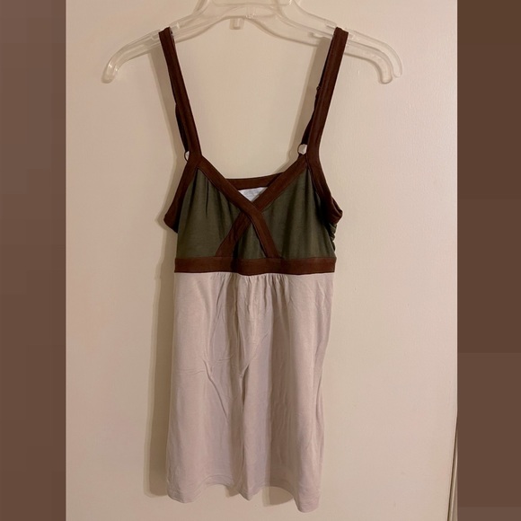 Charlotte Russe Tops - 3/$15 Brown and Olive Tank Top